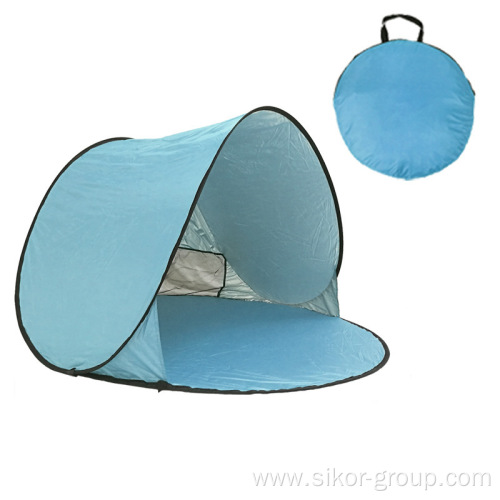 Automatic erection-free quick opening travel tent outdoor UV protection tent camping beach sunshade tent